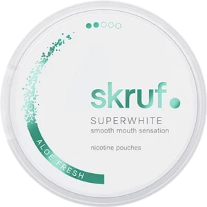 Skruf Superwhite Aloe Fresh Medium Slim