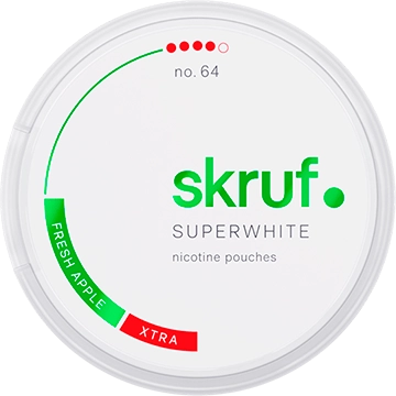 skruf_sw_no64_fresh_apple_xs_t_360_1 Skruf Superwhite no.64 Fresh Apple Xtra Strong Slim