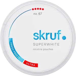 Skruf Superwhite no.67 Fresh Freeze Ultra Strong
